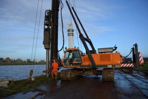 151218 Heiwerkzaamheden nieuw gemaal Lytse Brekken