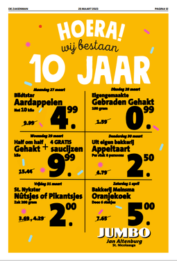 Jumbo advertentie