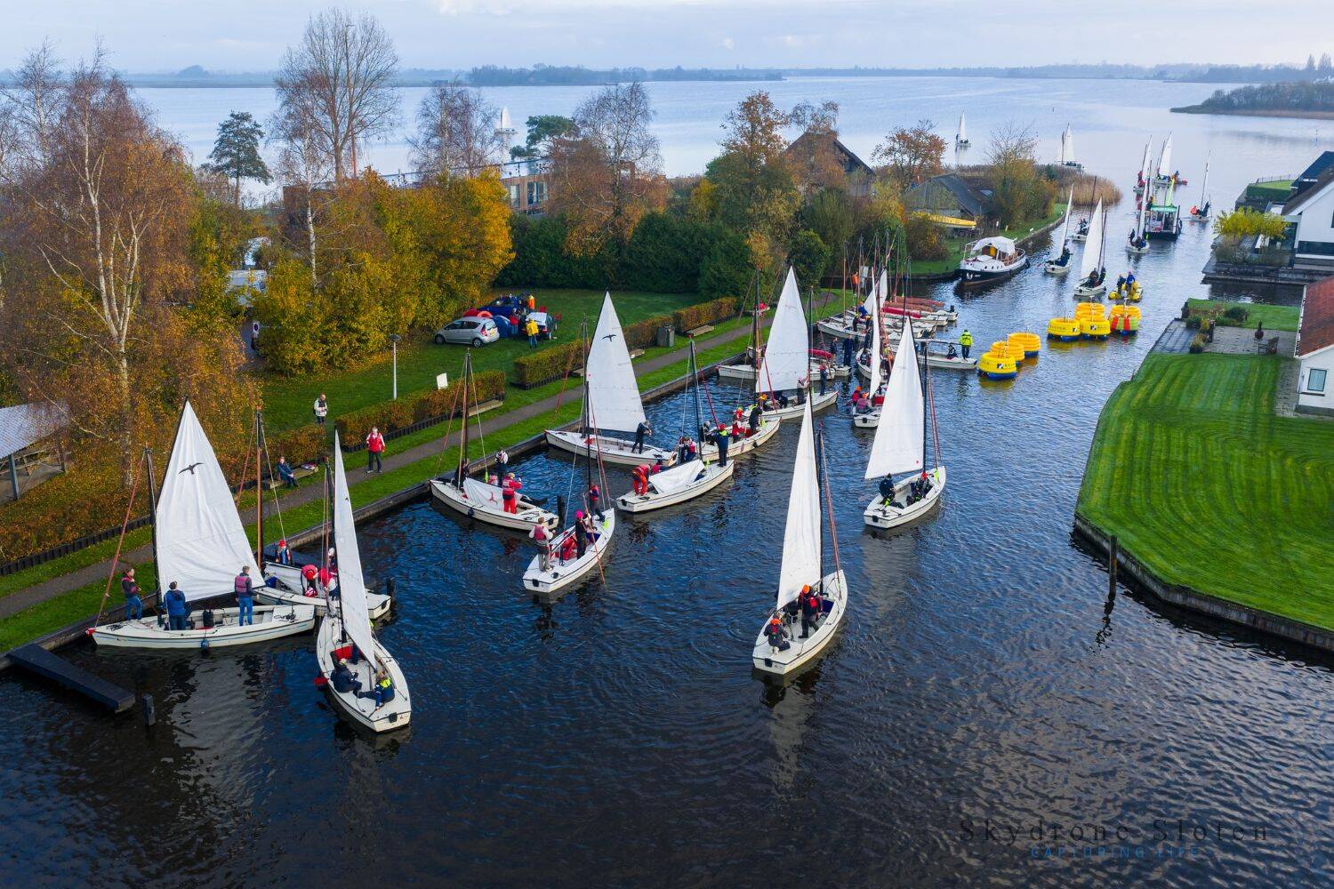 251108 Langweer Coldrace start SkydroneSLoten 1500
