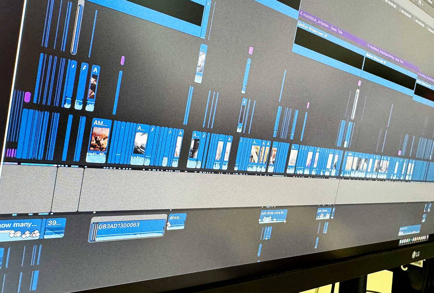 260117 Scharsterbrug Bregepop docu Tijdlijn Begin Project Tijdens Montage