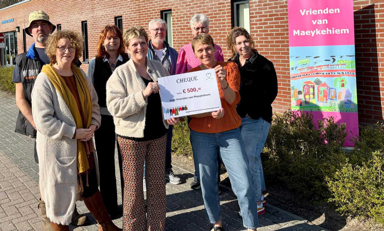 Tweede-kansverkoop Sint Nyk: 500 euro voor Vrienden van Maeykehiem