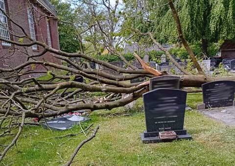 260727 SintNyk PKN kerk stormschade bomen zerken 1 c PieterDijkstra