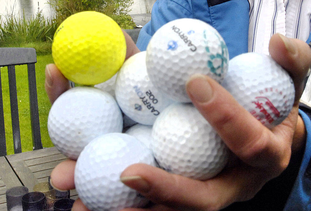 Petra Kruyt woont het dichtst bij de banen van Golfclub Heidemeer in Heerenveen. Jaarlijks plukt ze tientallen golfballen uit het water achter haar woning. Regelmatig komt er ook wel een afzwaaier bij haar op het terras terecht.