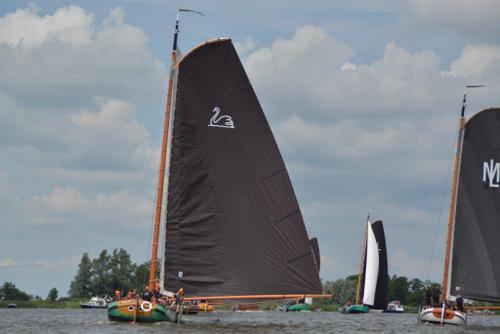 150724 Langweer Skutsje zeil