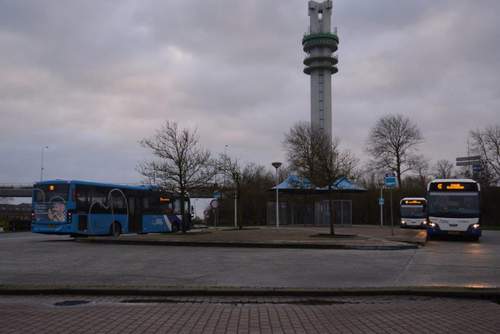 180103 Bus Arriva busstation Spannenburg