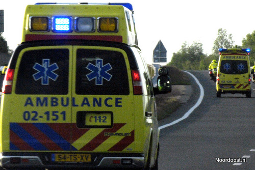 09051955 Ambulance ongeval