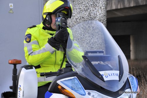 16020960 Lasergun motorrijder