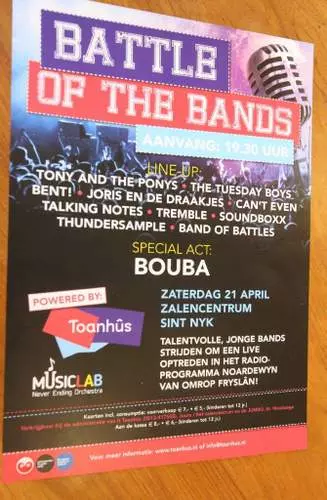 180406 Battle of the bands poster