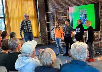 Burendag op sterrenschool ’It Klimmerblêd’ Sint Nyk