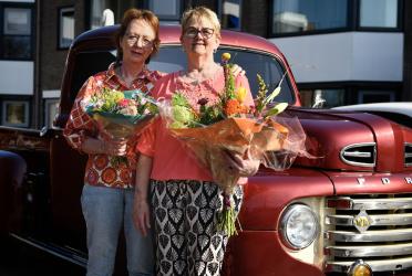 Vrolijk afscheid twee oud-gedienden Doniahiem Sint Nyk