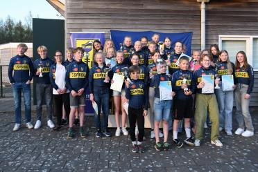 Feestelijke huldiging clubkampioenen STD Sint Nicolaasga