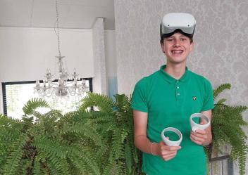 Bloeiweek: Kijkje bij de Rommelridders met de VR-bril