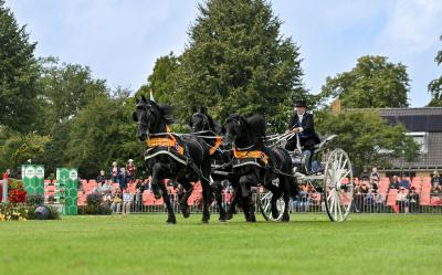 Jelle van der Kooi uit Sint Nyk op koers voor Klavertje Drie van CH Rijs