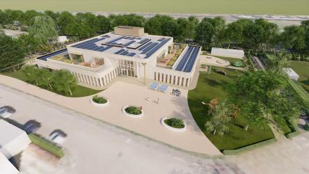 Nieuw Kindcentrum Sint Nicolaasga in tekeningen