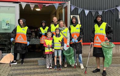 World Cleanup Day Sint Nyk: 156,5 kilo peuken, plastic en ander zwerfafval