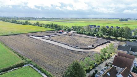 Gemeente start met bouwrijp maken nieuwe woonwijk Ouwsterhaule