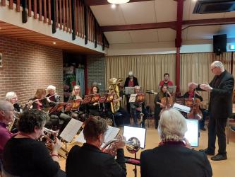 Winterconcert met ruim vijftig muzikanten in Tjerkgaast
