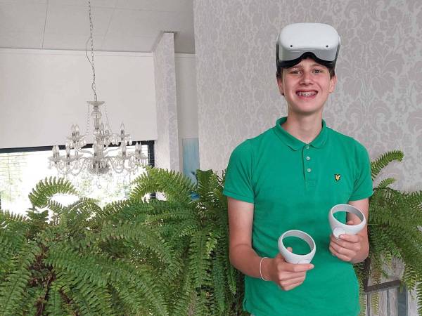 Bloeiweek: Kijkje bij de Rommelridders met de VR-bril