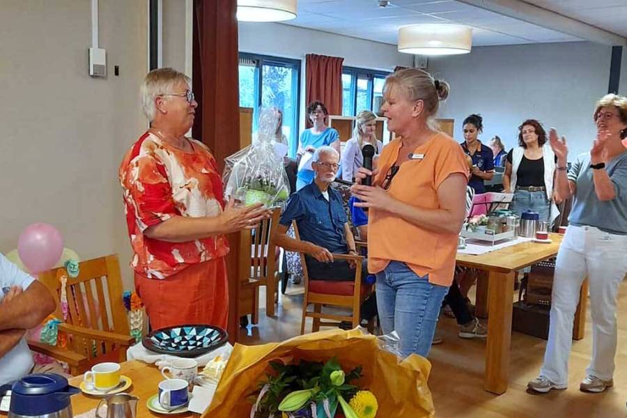 Hilly Kuipers uit Sint Nyk:  na meer dan veertig jaar afscheid van de zorg