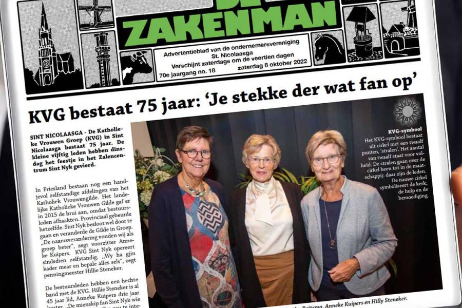 KVG Sint Nyk stopt na 78 jaar; geen nieuwe aanwas