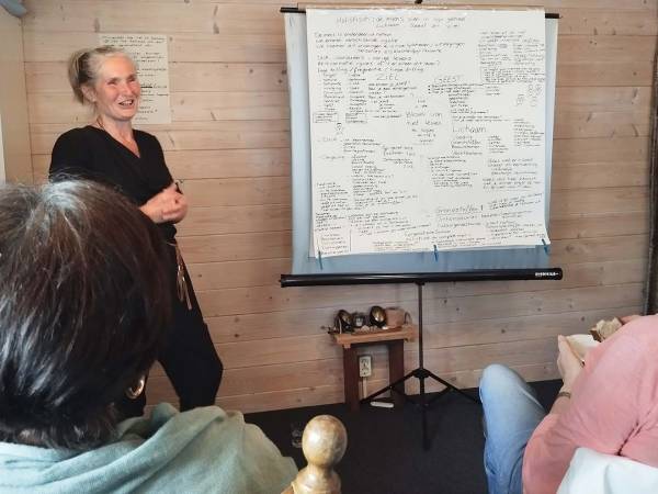Bloeilezing over gezonde leefstijl in De Groene Blokhut