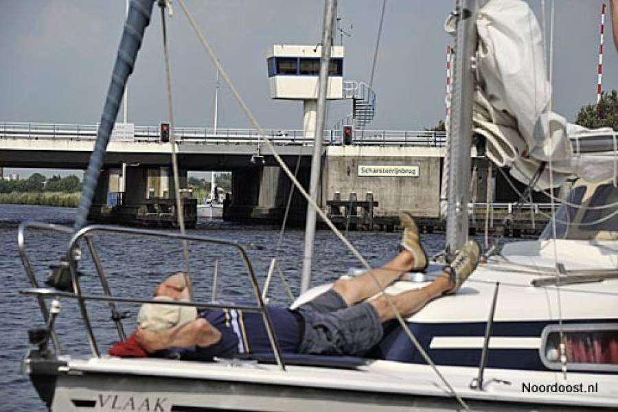 Brug Skarsterrien dicht: vaargebied krimpt, sector slaat alarm