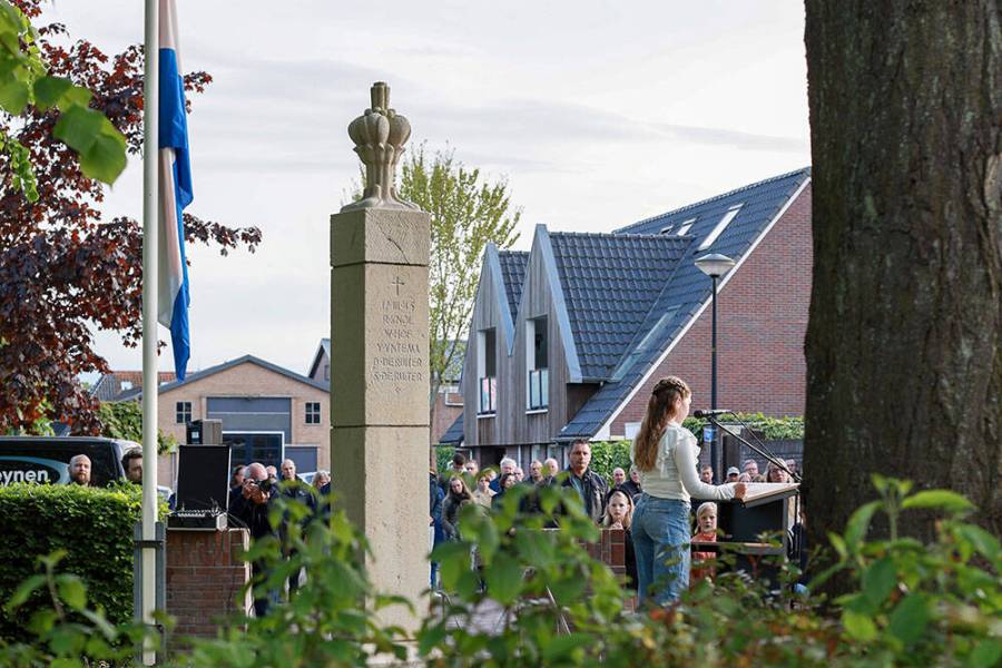 Dodenherdenkingen in  Sint Nyk, Ouwsterhaule en Scharsterbrug