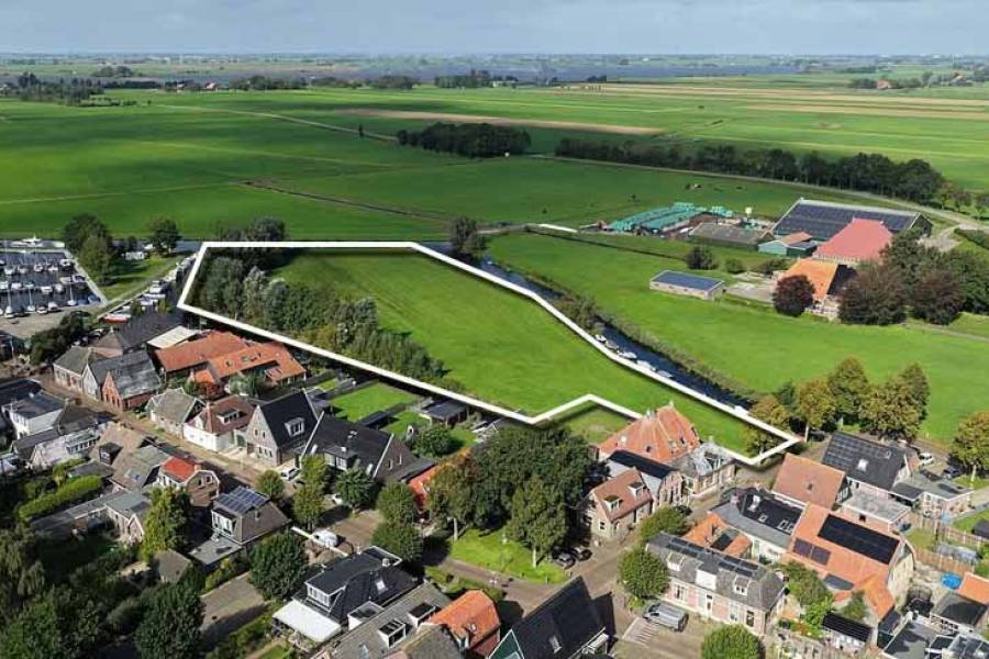 Verkoop twee bouwkavels aan Jiskenhúster Feart van start