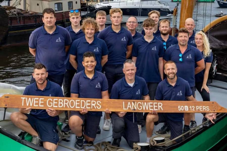 Moeizame start SKS-kampioenschap voor skûtsje Langweer