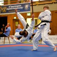 Zwarte band en top-vijfklassering op EK voor Otto Kalsbeek van Hapkidoschool Sint Nyk