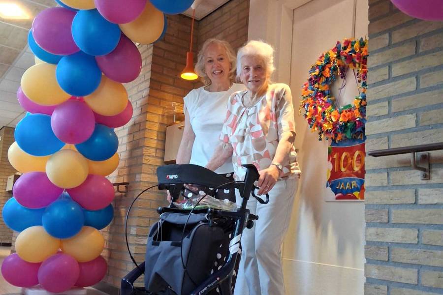 Eeuwfeest Lies van Keimpema-Postma hele week gevierd in Doniahiem