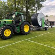 Langweer maakt hoofdveld klaar voor voetbalkraker tegen Langezwaag