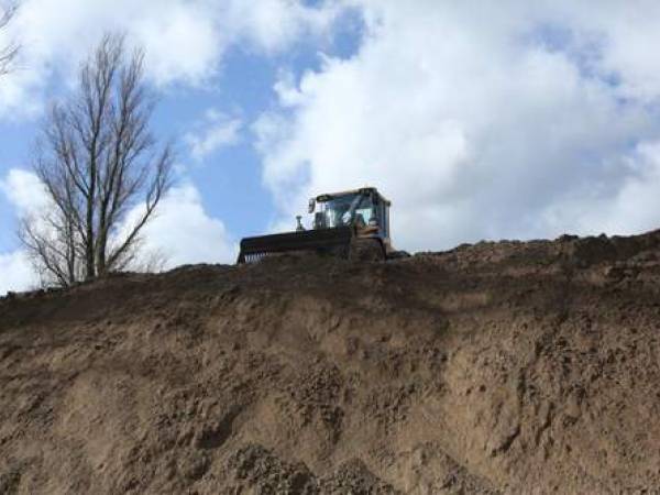 Zand uit de Wielen voor de Ulesprong
