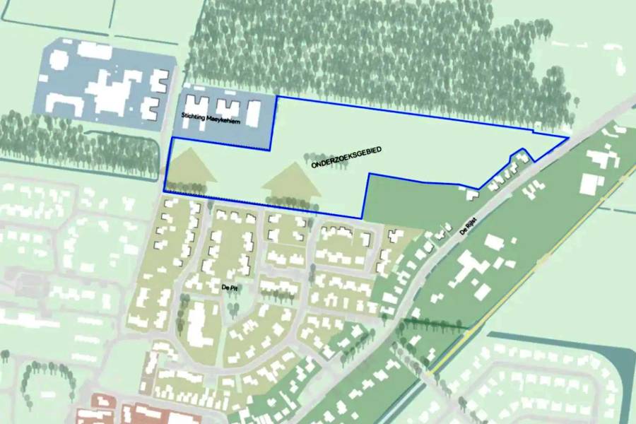 Plannen voor nieuwe wijk bij Sint Nyk: Doniawoude