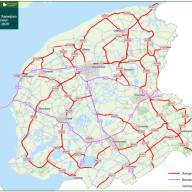 Wegen Sint Nyk, Tjerkgaast en Koufurderrige provinciale lijst vervoer gevaarlijke stoffen