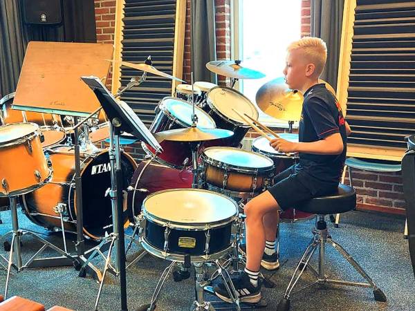Open lessen slagwerk zorgen voor muzikaal enthousiasme