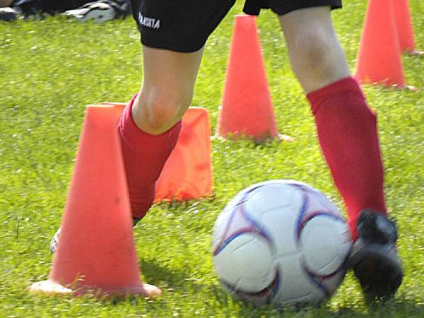 Walking football-clinic tijdens Bloeiweek Sint Nyk