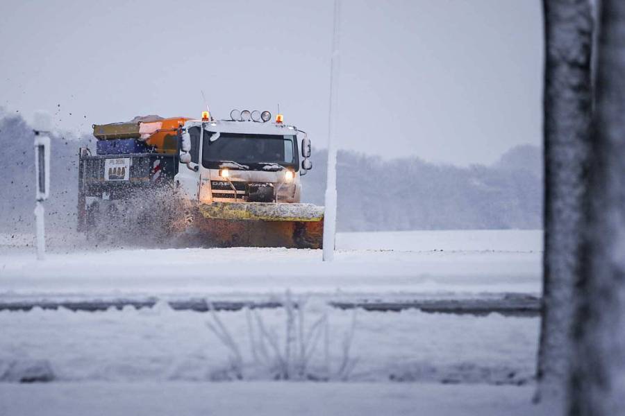 Na sneeuwchaos nu winterpracht in bossen rond Sint Nicolaasga